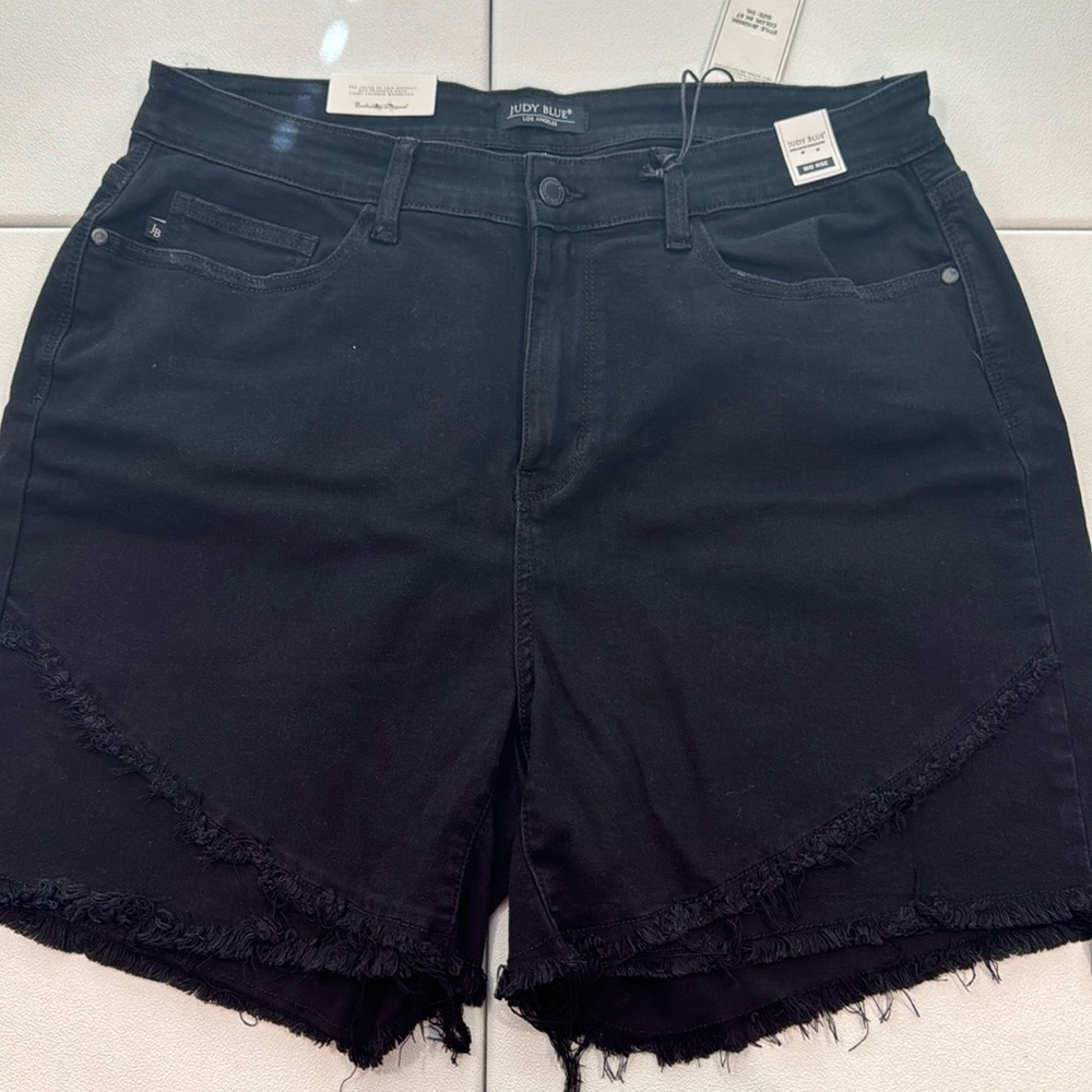 Judy Blue Black Jean Shorts